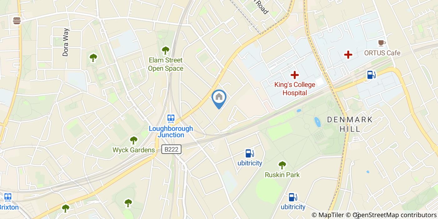 Studio Flat, Southwell Road, SE5