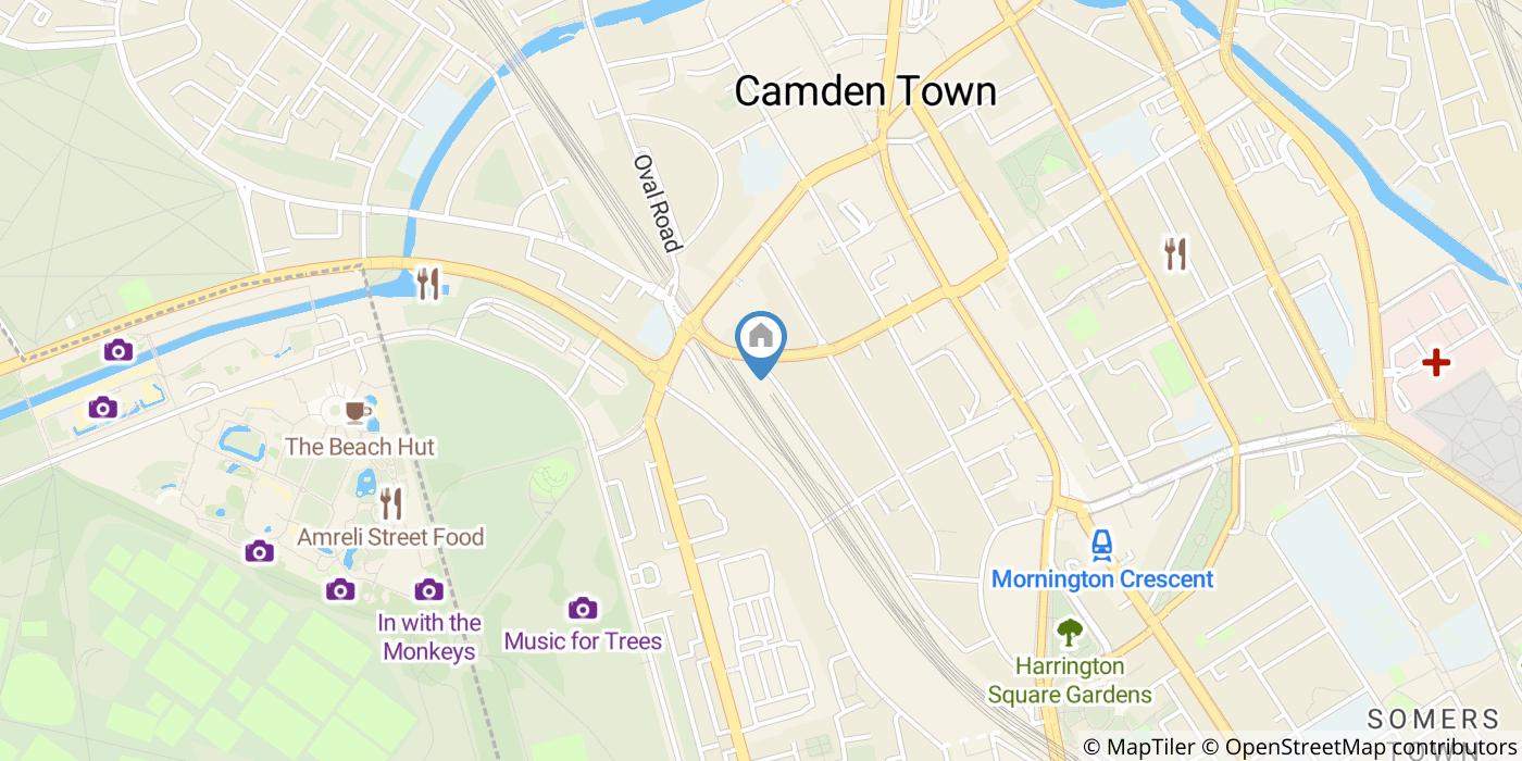 Studio Flat, Mornington Terrace, NW1