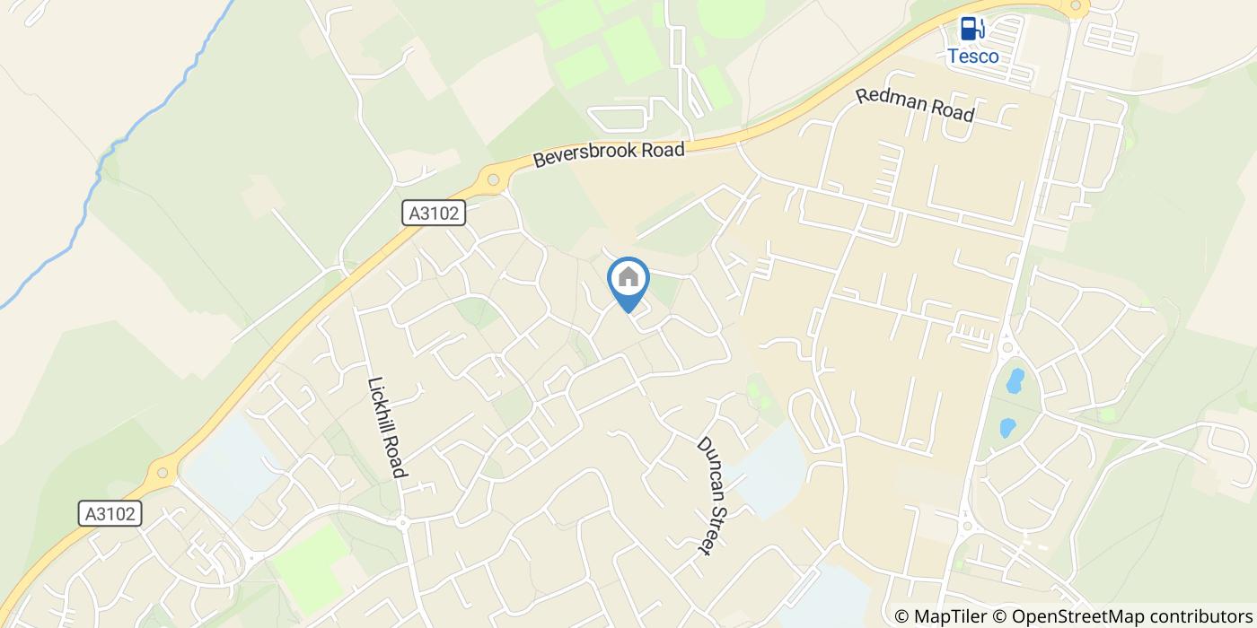 2 Bed Terraced House, Grouse Road, SN11