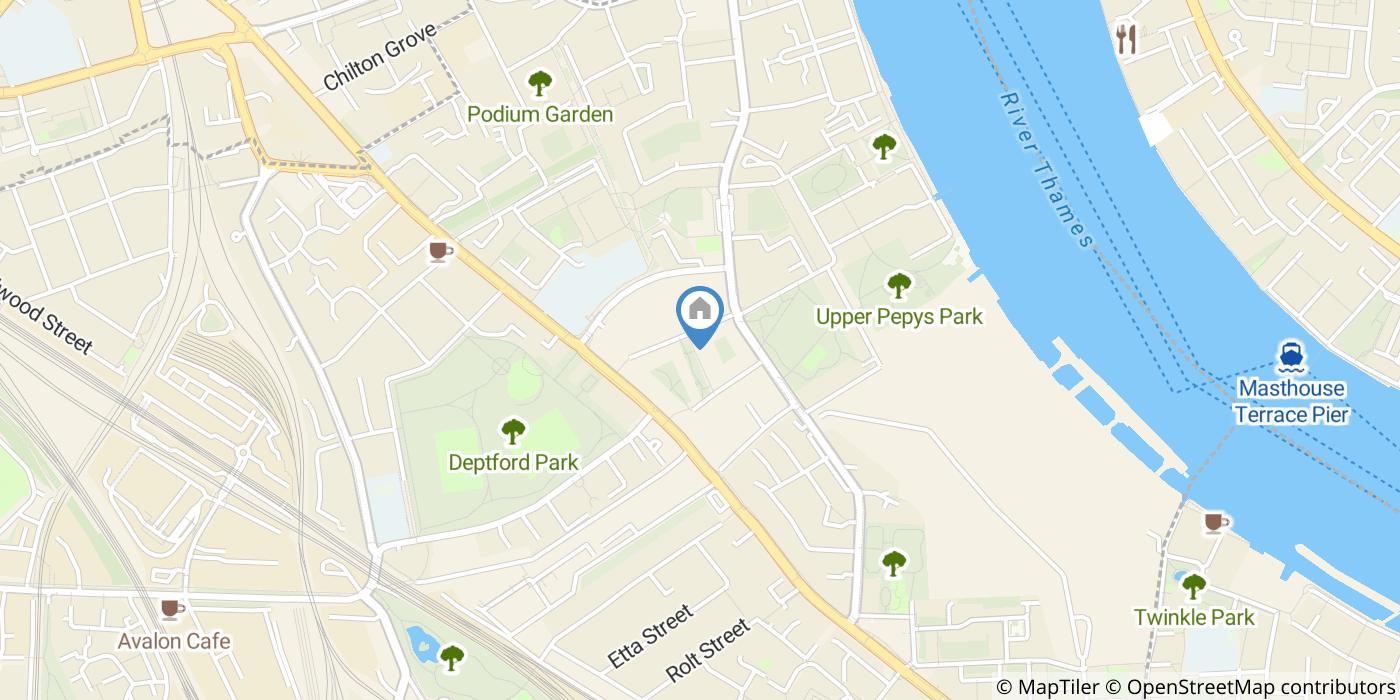 1 Bed Flat, Kingwood Apartments, SE8