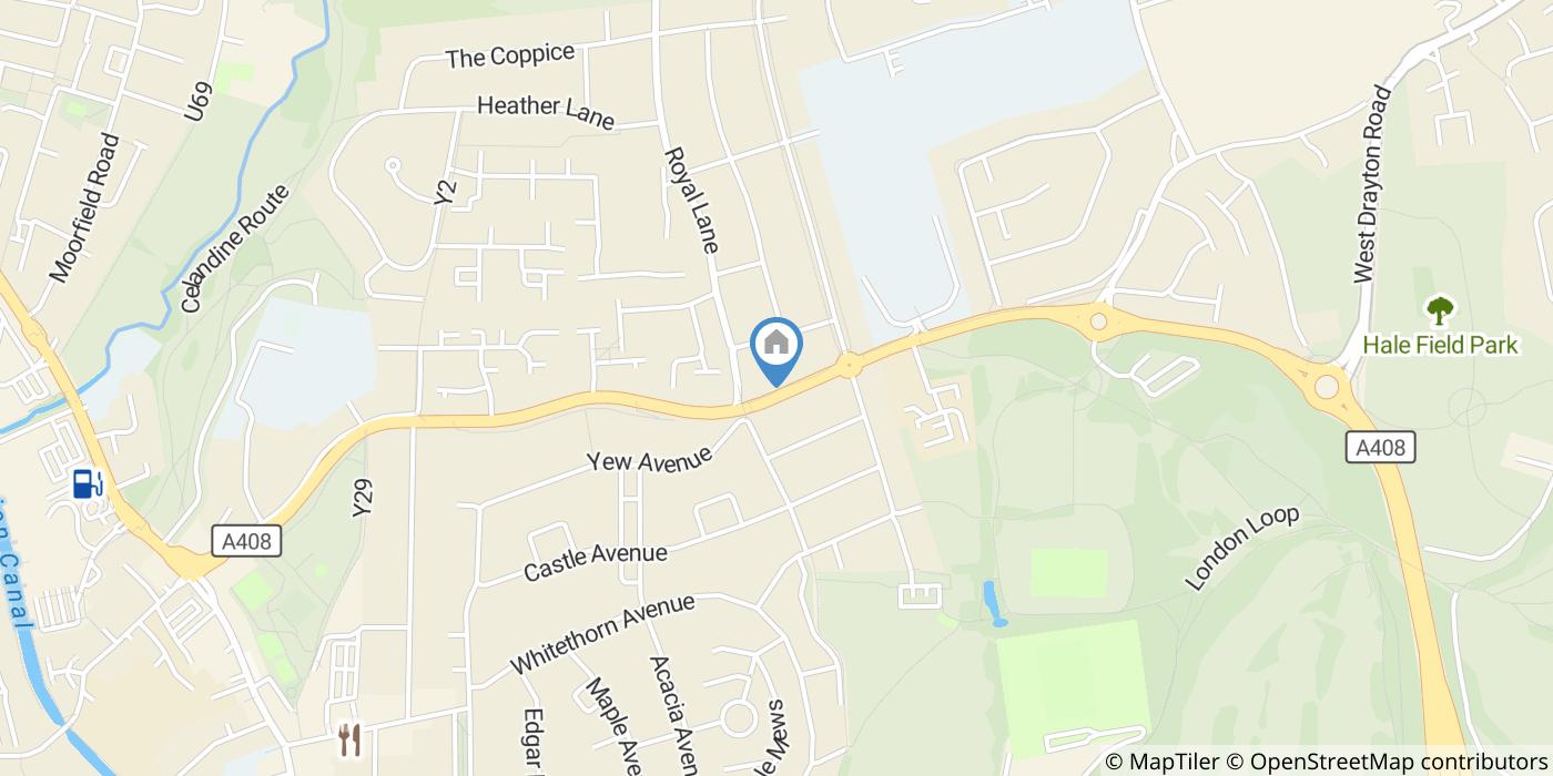 Studio Flat, Yiewsley, UB7