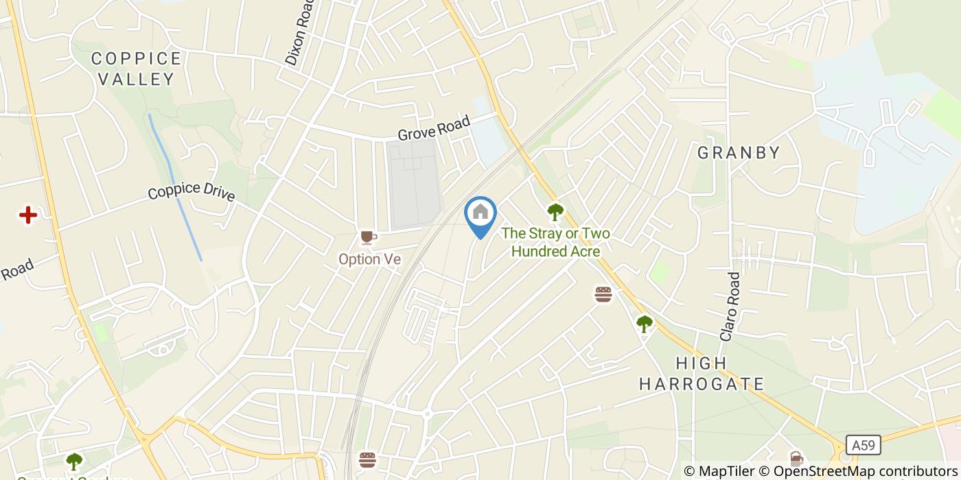 1 Bed Flat, Dragon Road, HG1
