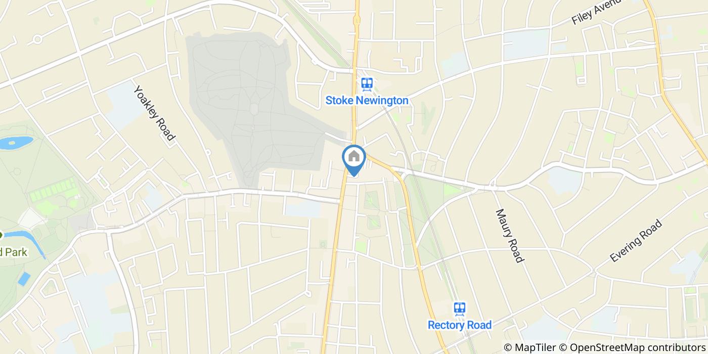 2 Bed Flat, Abney Gardens, N16