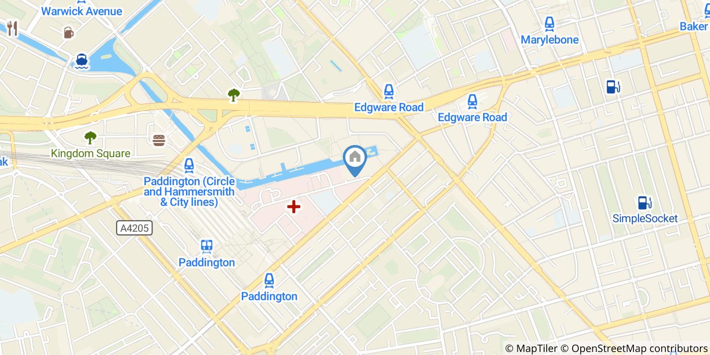 1 Bed Flat, South Wharf Road, W2