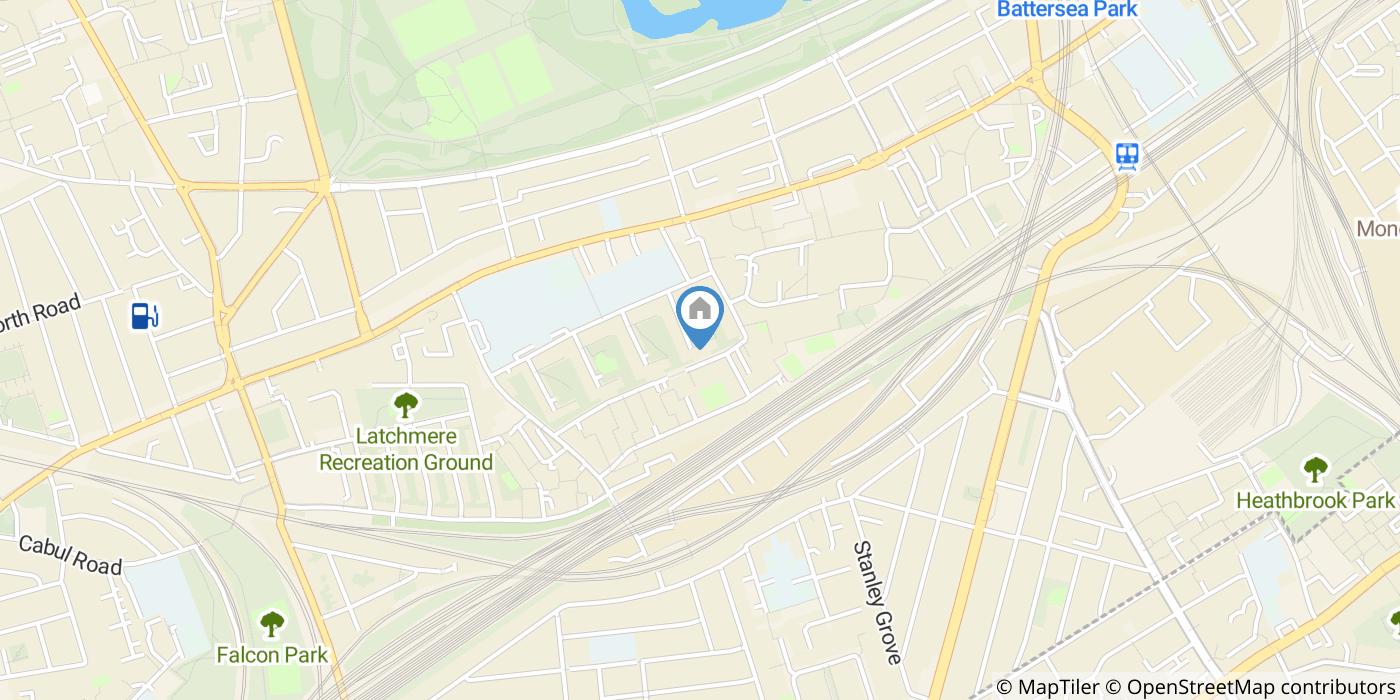 3 Bed Flat, Langhurst House, SW11