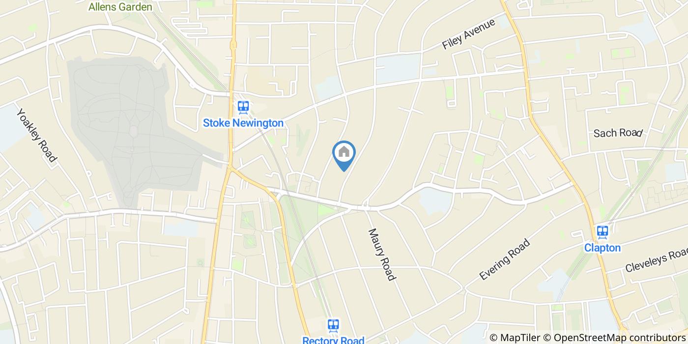 Room in a Shared House, Osbaldeston Road, N16