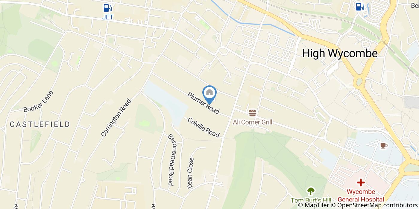 3 Bed Flat, Plumer Road, HP11