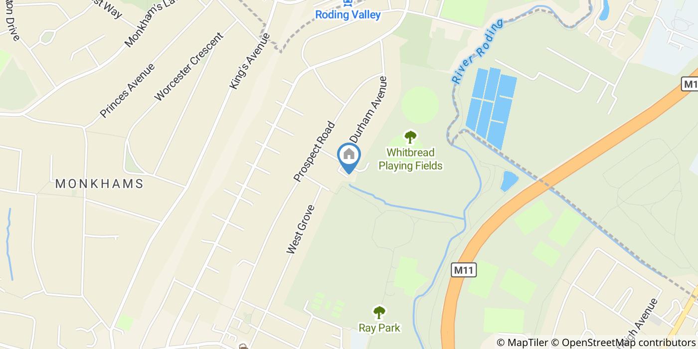 2 Bed Flat, Durham Avenue, IG8