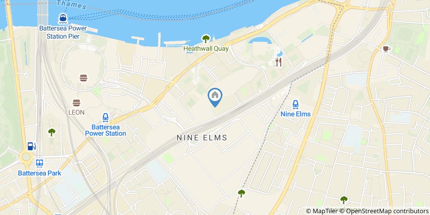 2 Bed Flat, Lanchester Way, SW11