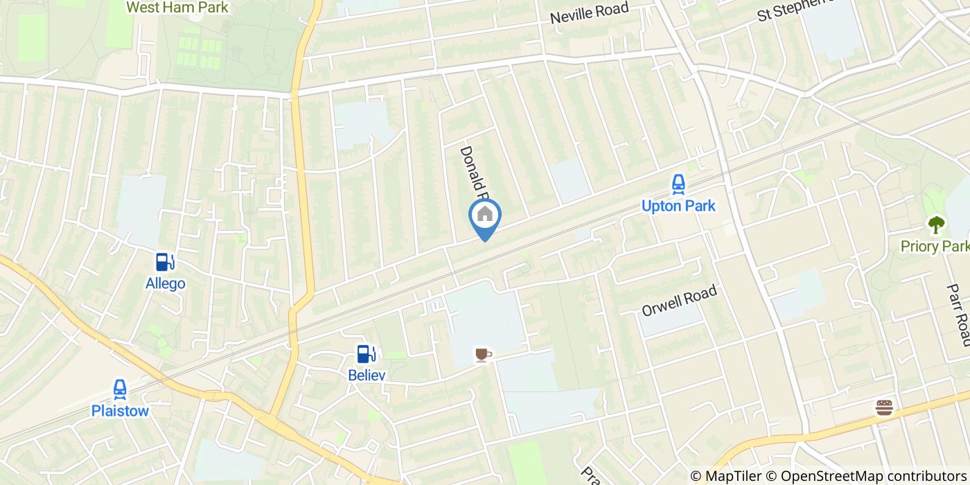 Room in a Shared Flat, Harold Road, E13