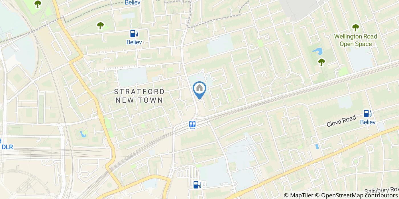 1 Bed Flat, Bordeaux House, E15