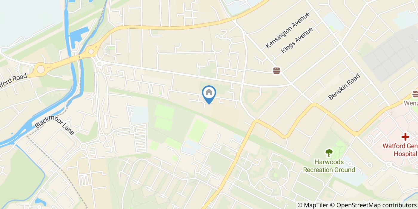 3 Bed Flat, Gibbons House, WD18