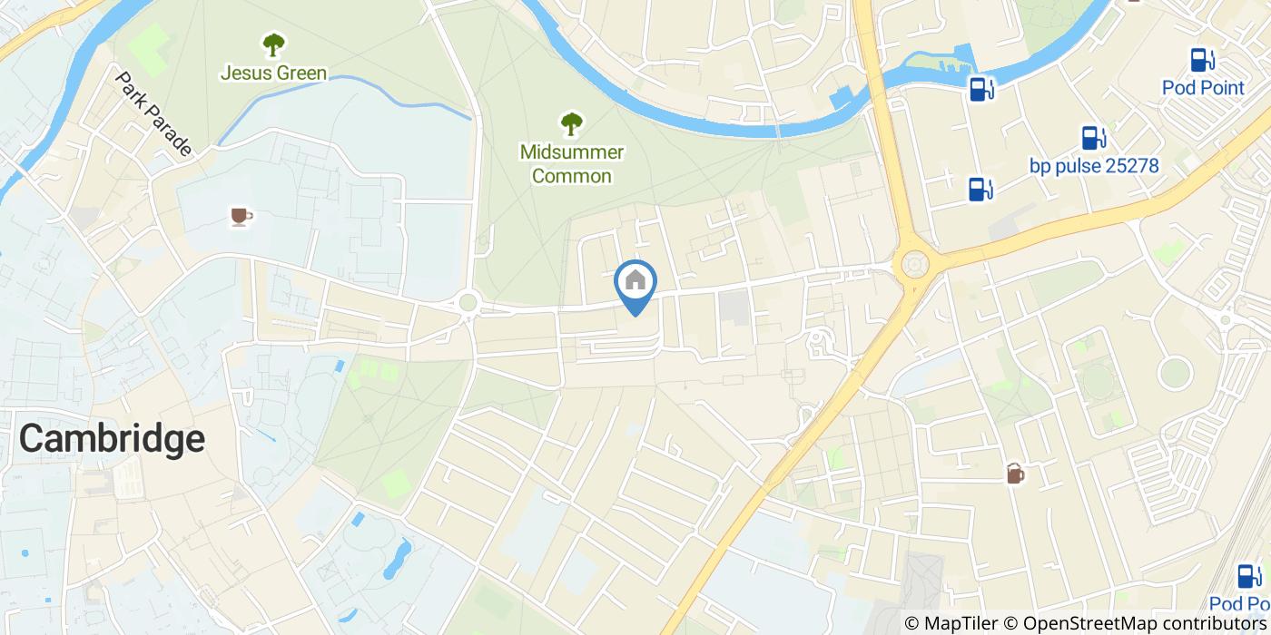 Studio Flat, Central Cambridge, CB5