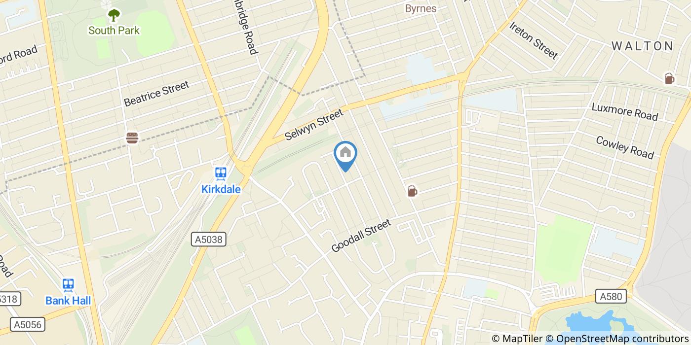 2 Bed Terraced House, Chirkdale Street, L4
