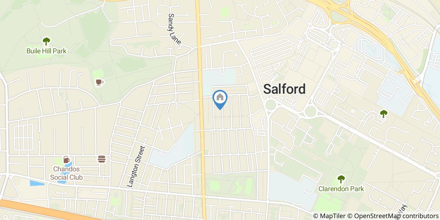 4 Bed Terraced House, Keswick Grove, M6