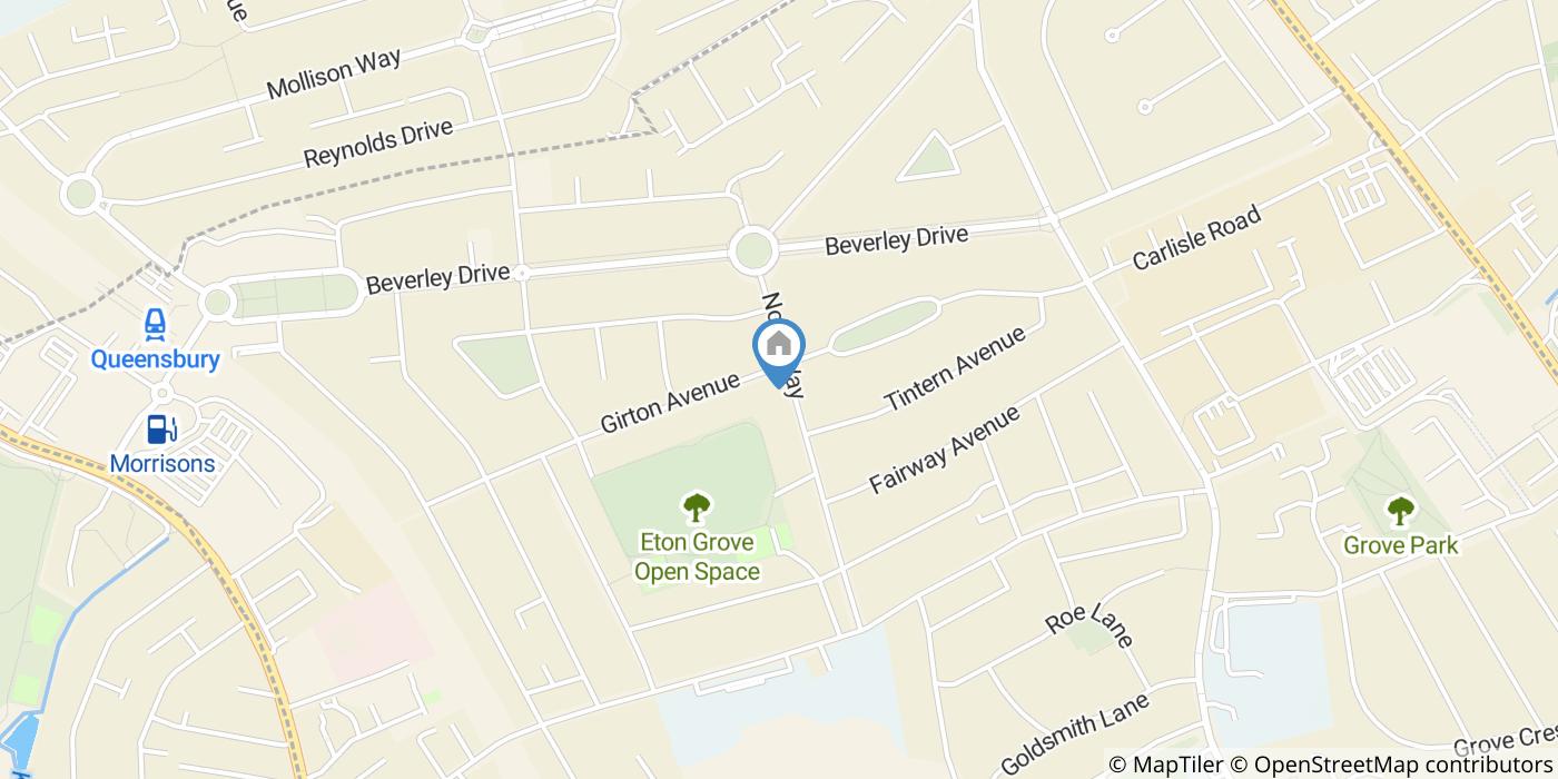 4 Bed Semi-Detached House, North Way, NW9