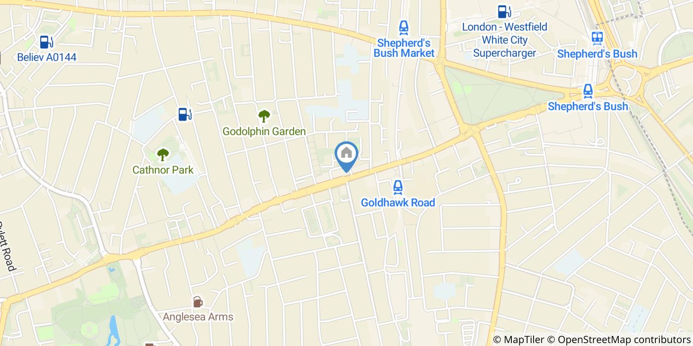 3 Bed Flat, Goldhawk Road, W12
