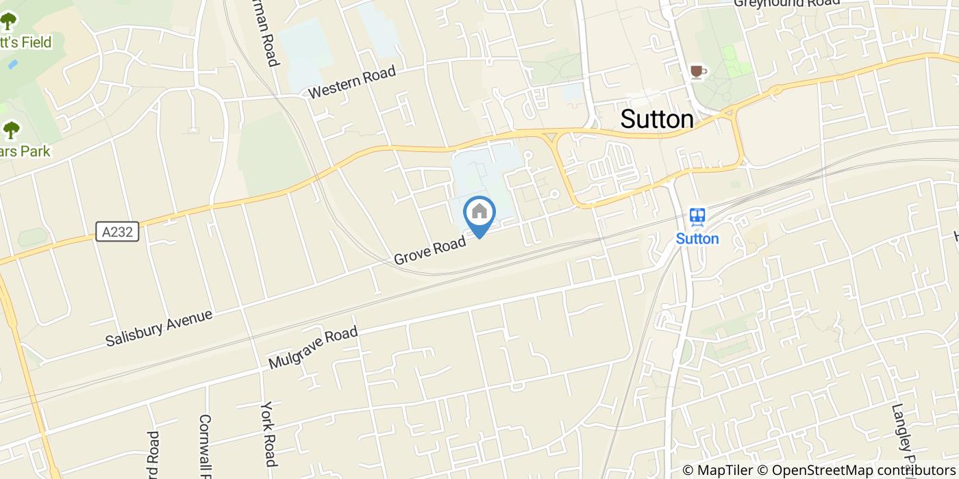 Bedsit, Grove Road, SM1