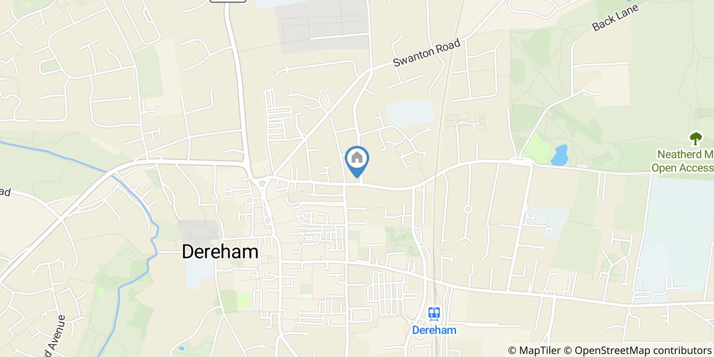 3 Bed Terraced House, Neatherd Road, NR19