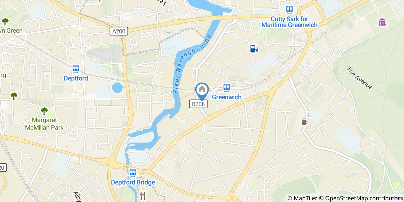 2 Bed Flat, Norman Road, SE10