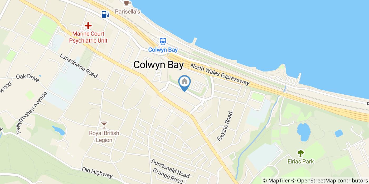 2 Bed Flat, Bay View Road, LL29