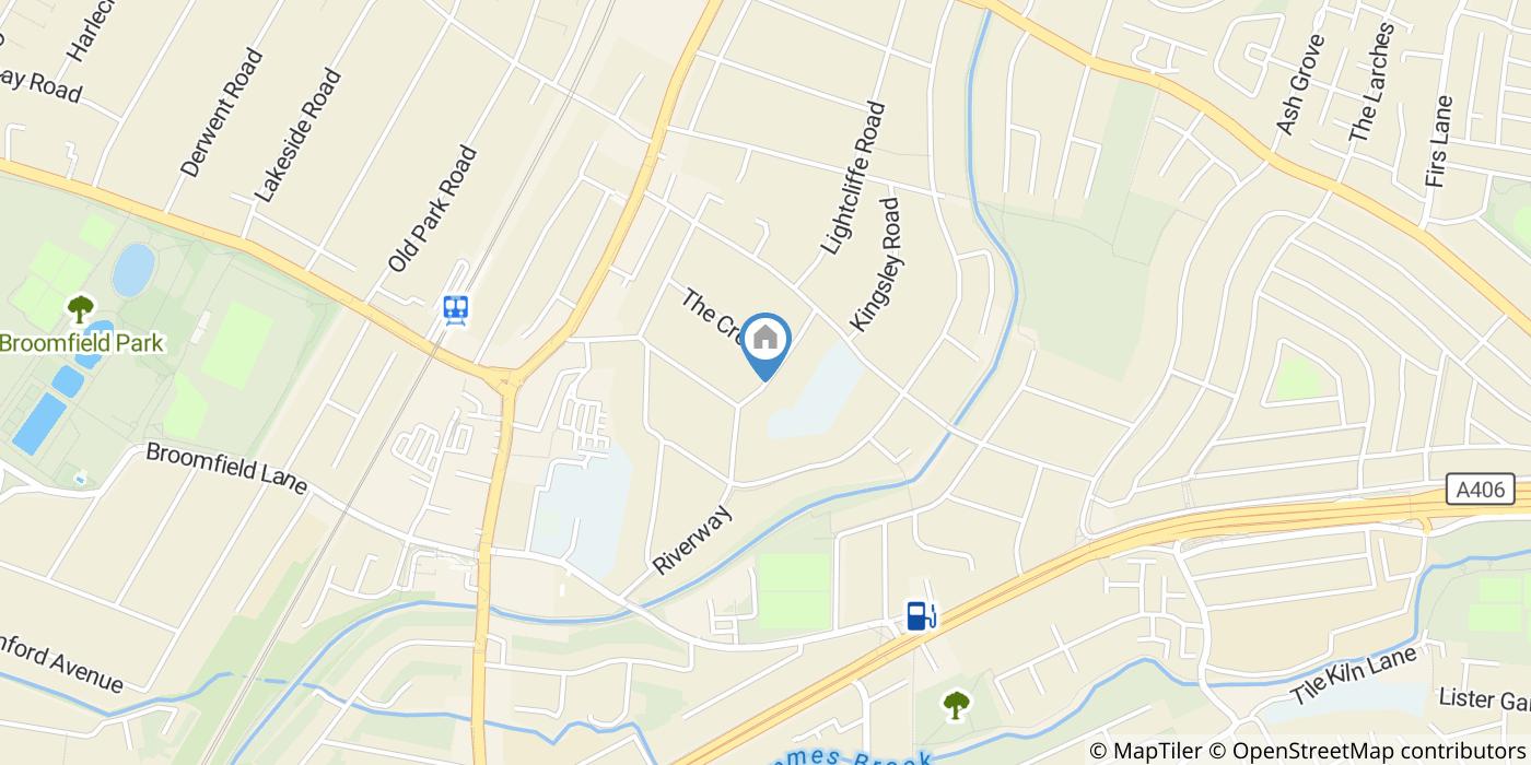 Room in a Shared House, Riverway, N13