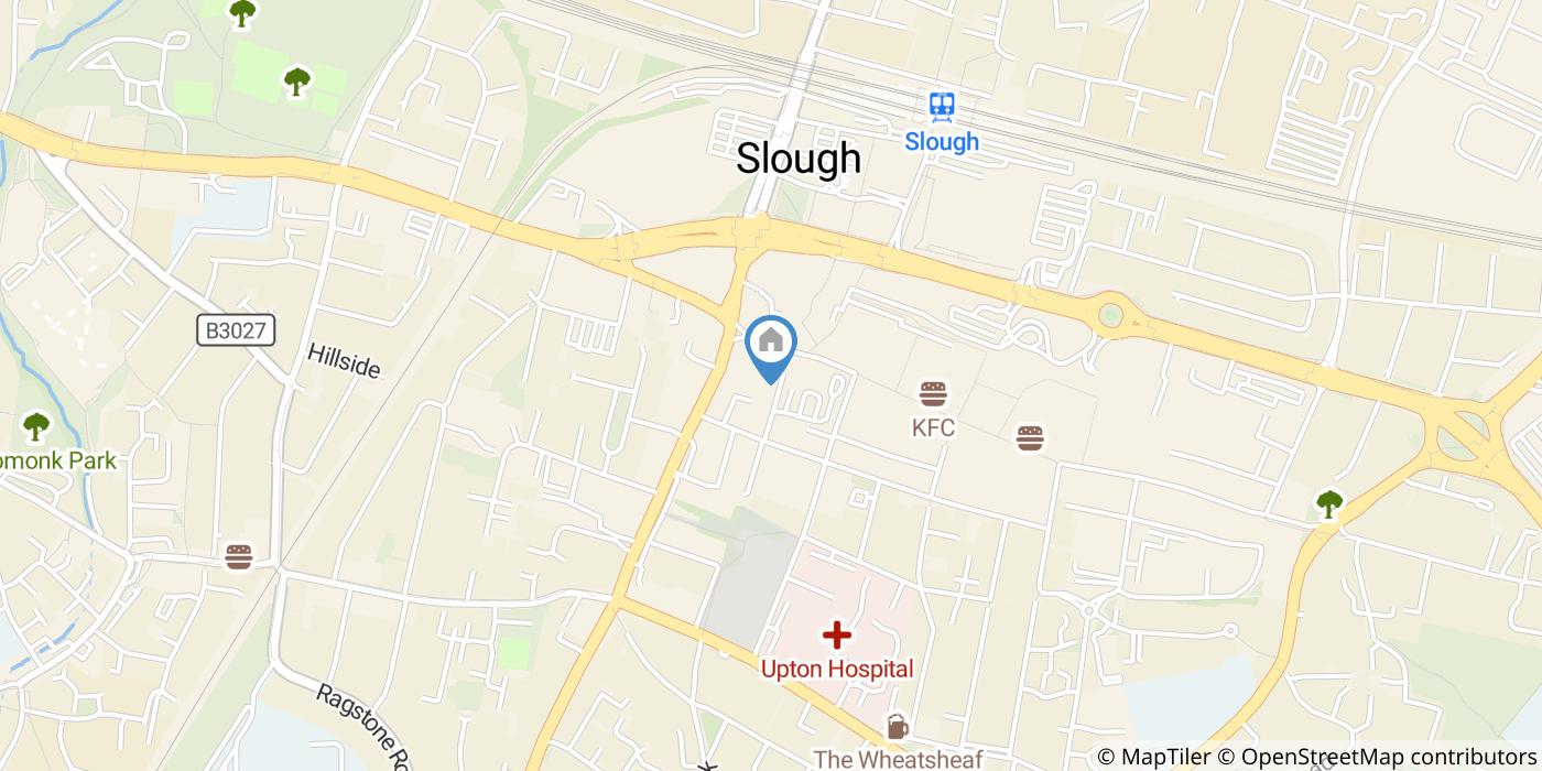 1 Bed Flat, Brisbane Court, SL1