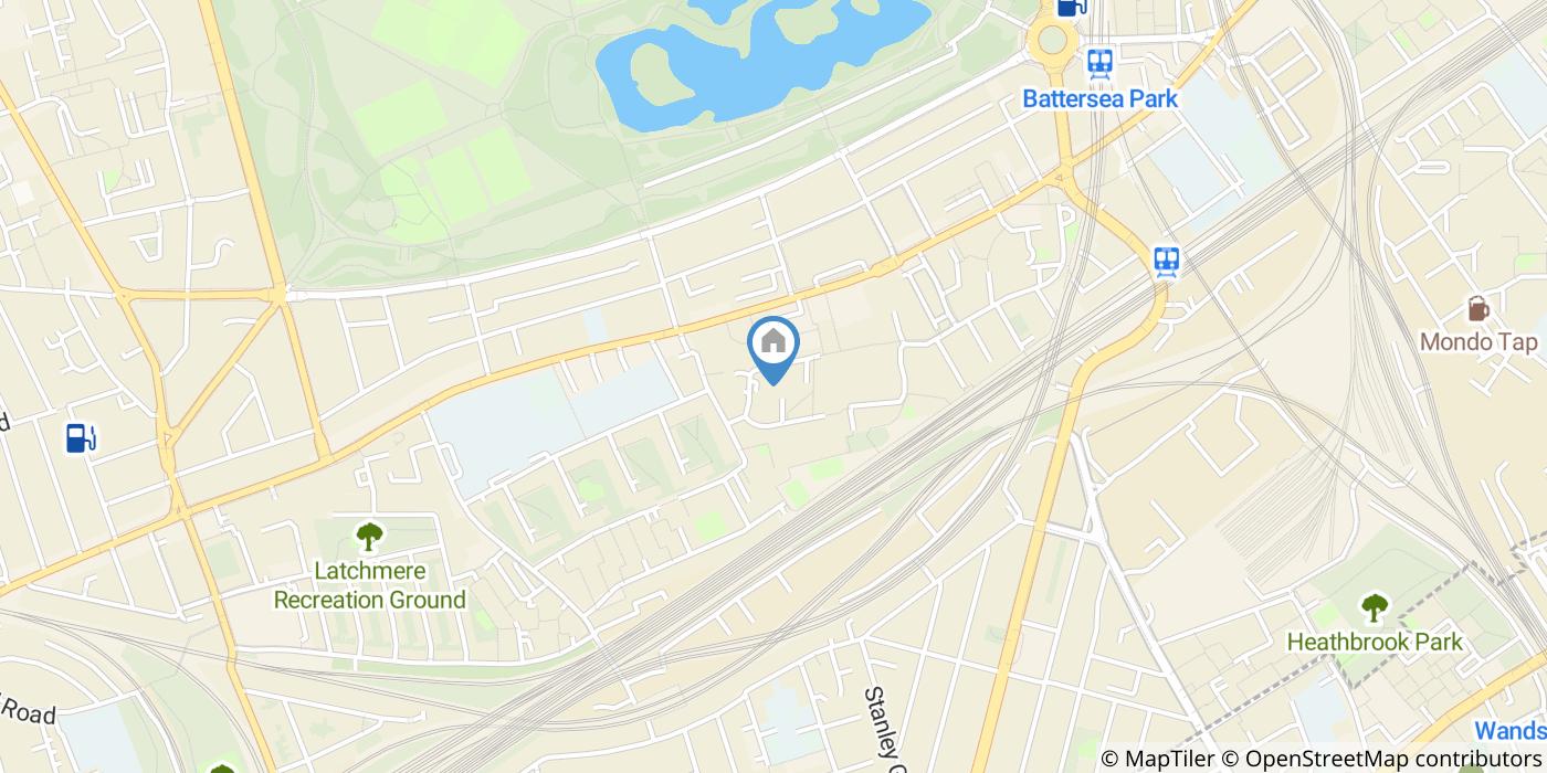 Room in a Shared Flat, Charlotte Despard Avenue, SW11