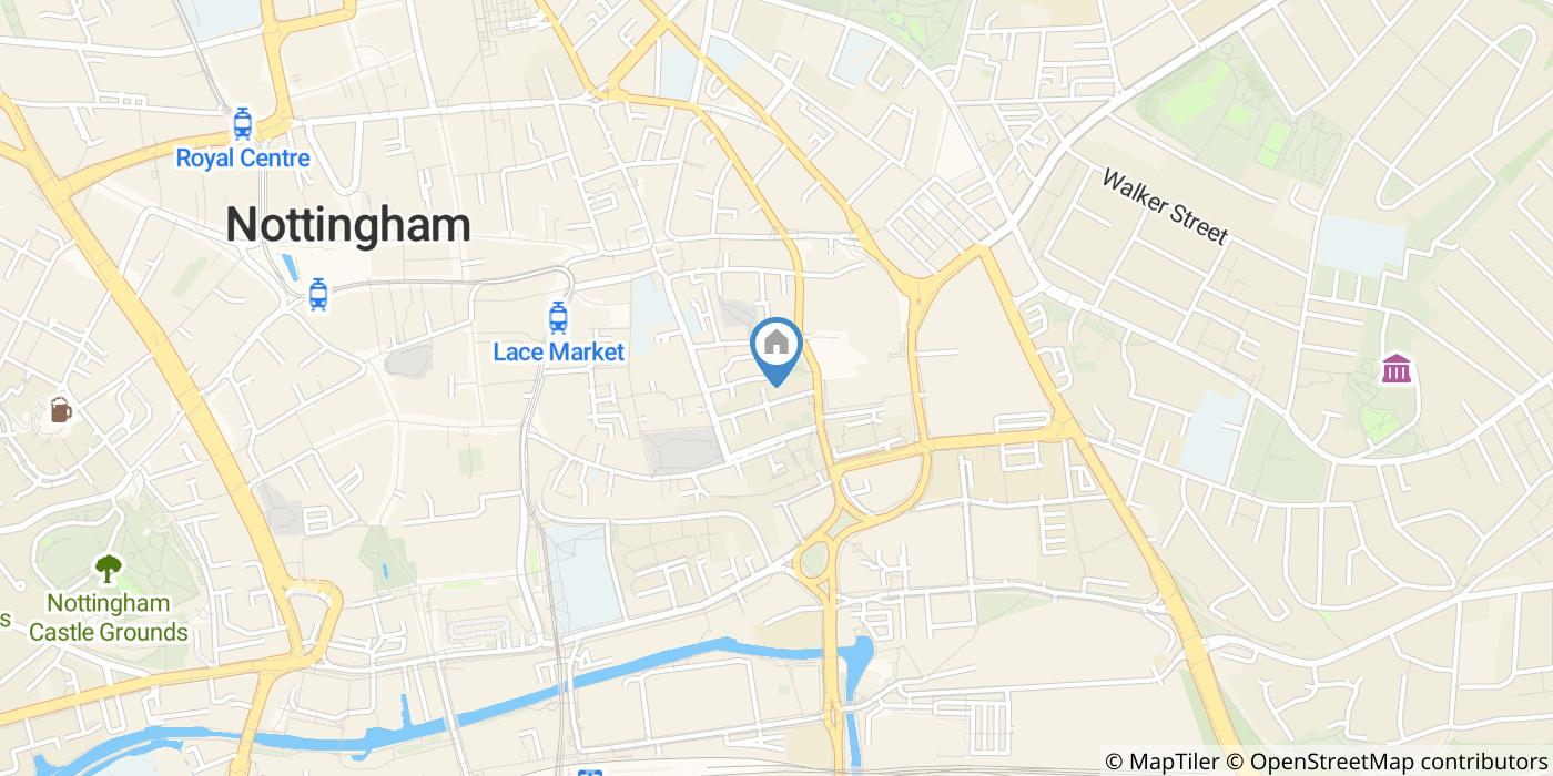 1 Bed Flat, Lexington Place, NG1