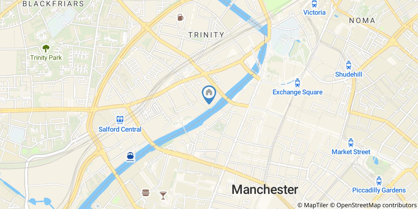 2 Bed Flat, The Edge, M3