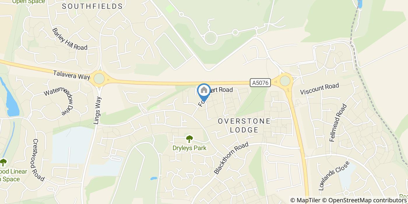 3 Bed Terraced House, Entwood Drive, NN3