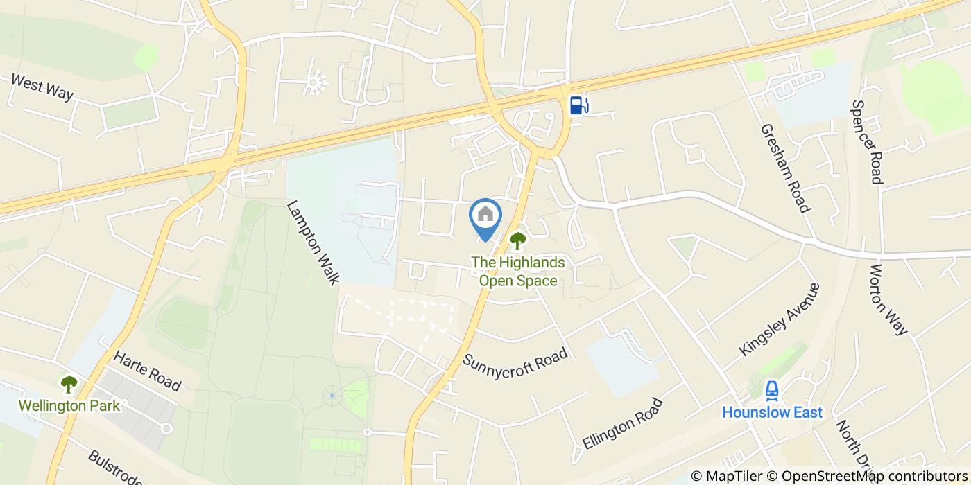 2 Bed Flat, The Beeches, TW3