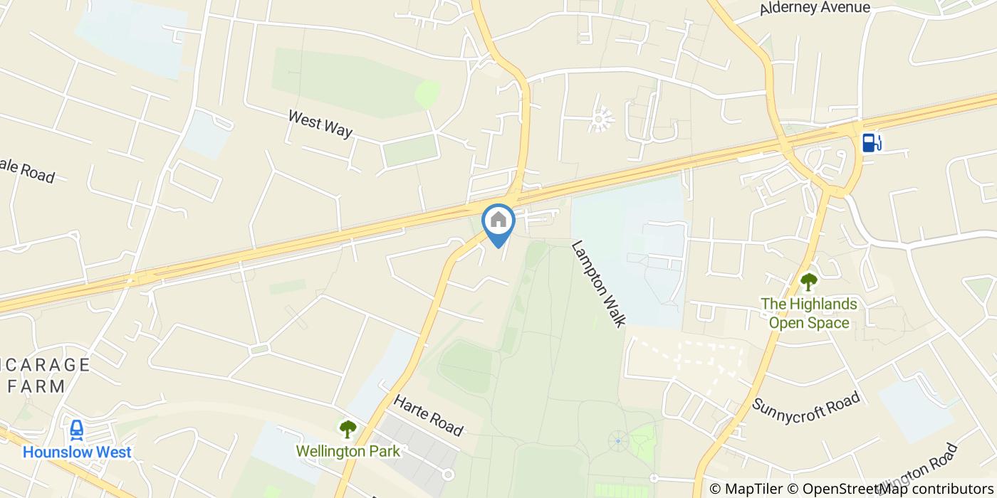 4 Bed Semi-Detached House, Willow Gardens, TW3