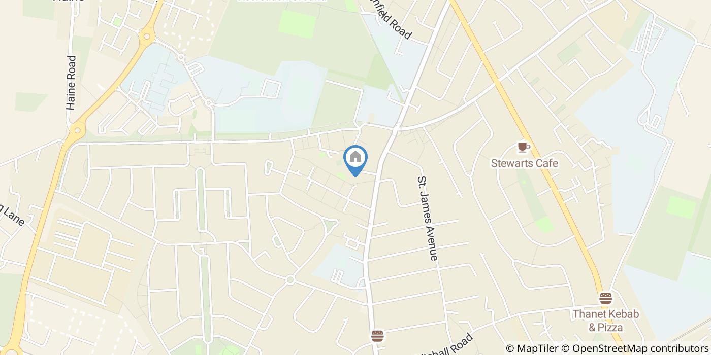 1 Bed Flat, Lancaster Close, CT12