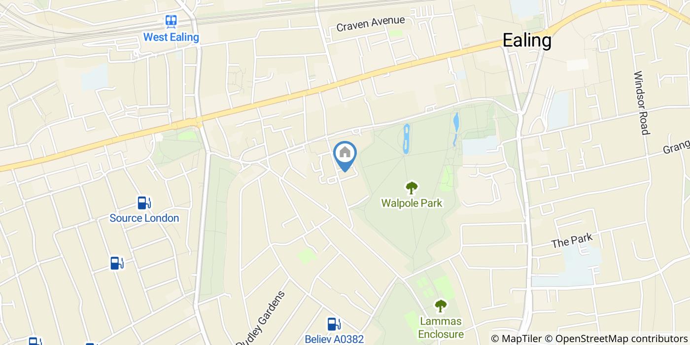 Room in a Shared House, Shenstone, W13