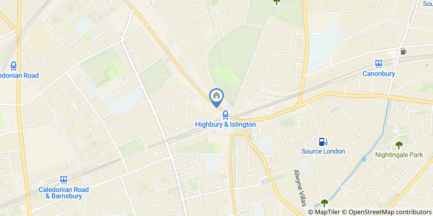 Room in a Shared Flat, Highbury Corner, N5
