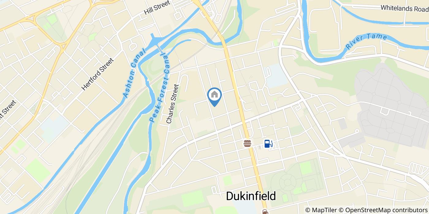 1 Bed Flat, Church Street, SK1