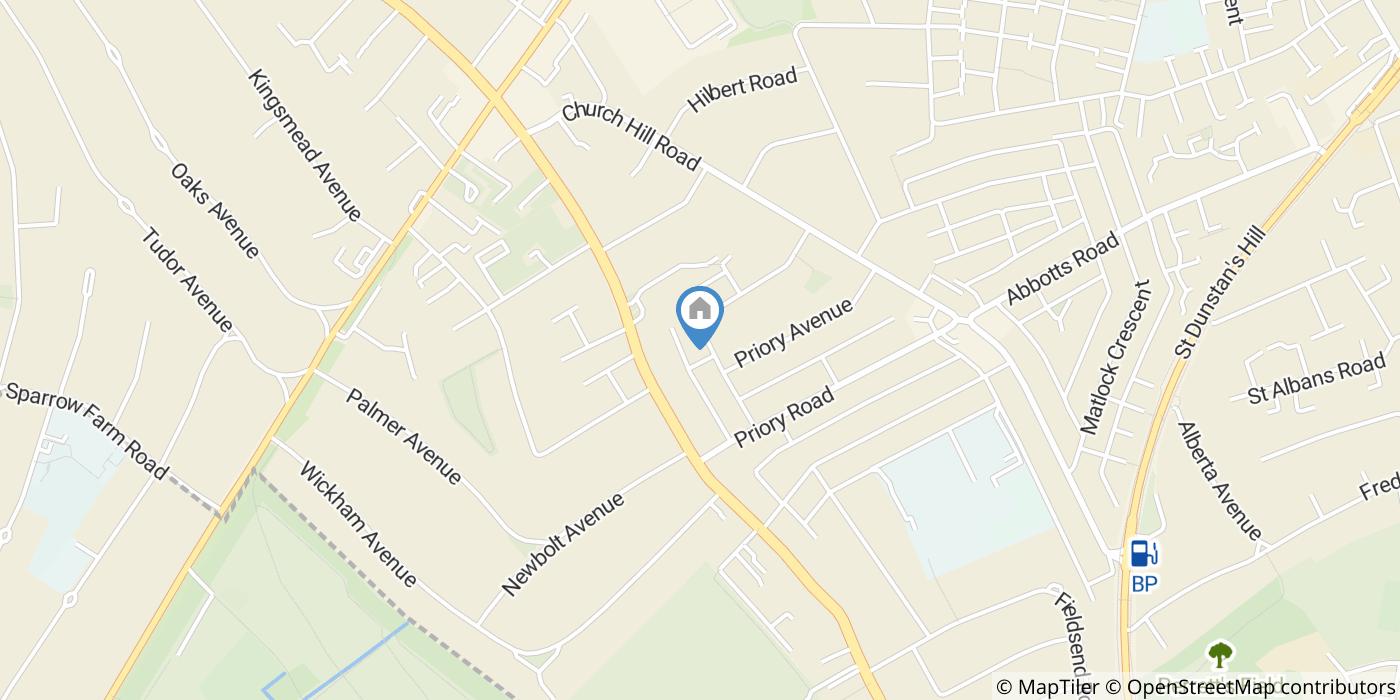 3 Bed Terraced House, Priory Crescent, SM3