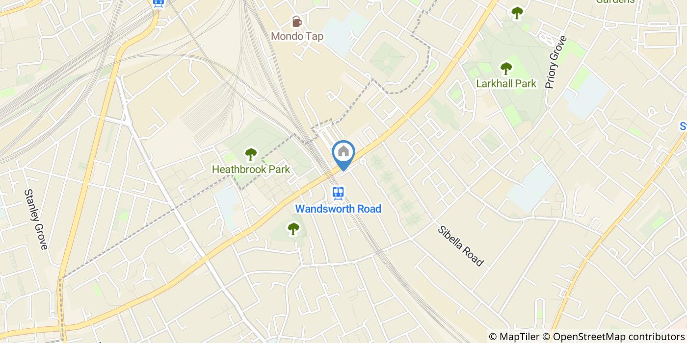 1 Bed Flat, Wandsworth Road, SW8