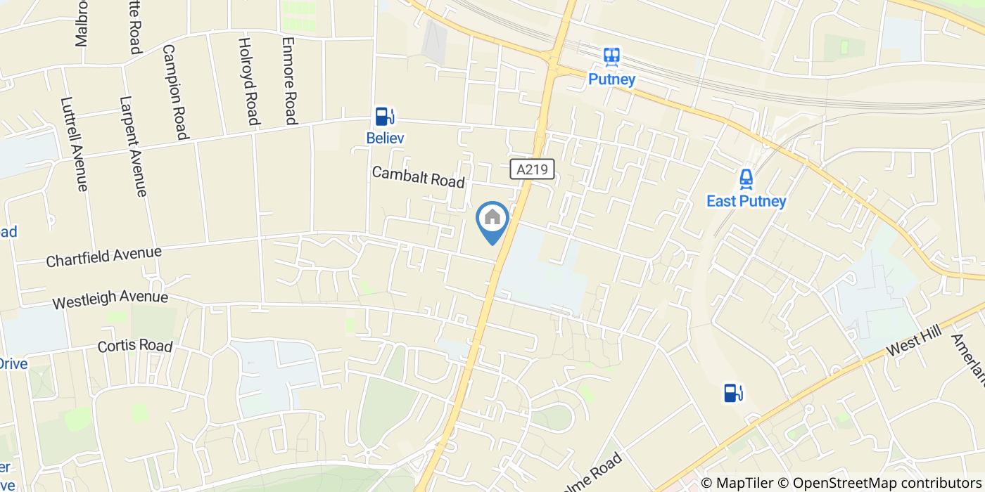 1 Bed Flat, College House, SW15