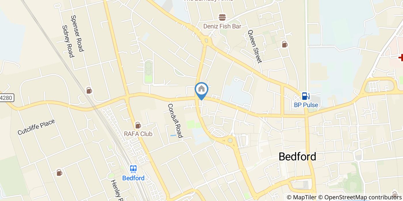 2 Bed Flat, Bromham Road, MK40