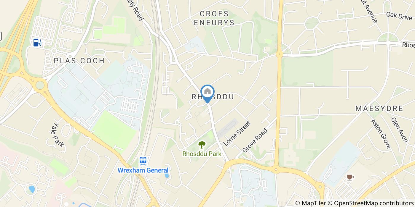 Room in a Shared House, Rhosddu Road, LL11