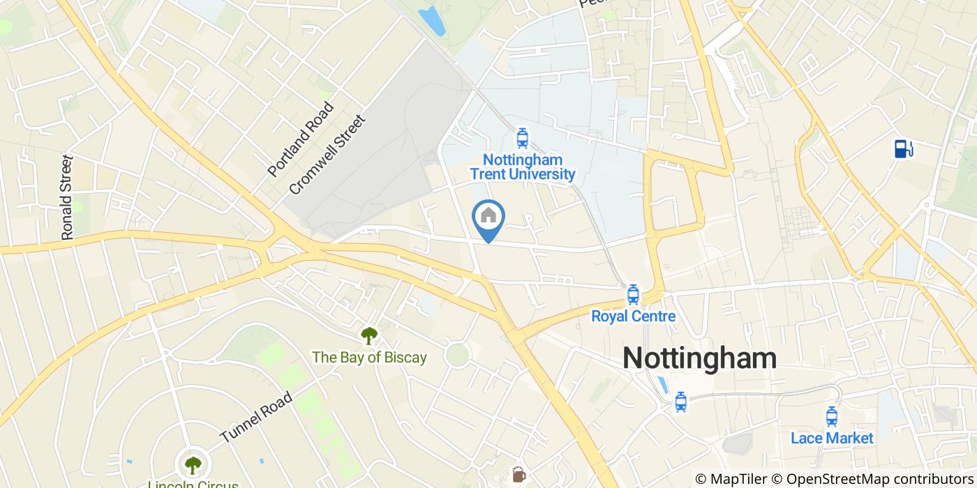 2 Bed Penthouse, Talbot Street, NG1