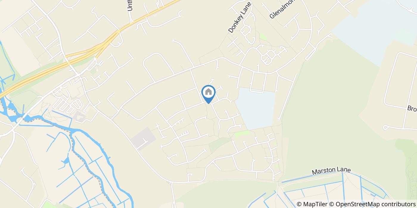 2 Bed End Terrace, Amderley Drive, NR4