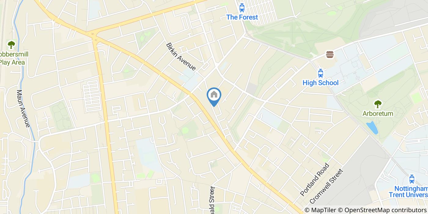 Room in a Shared House, Peveril Street, NG7