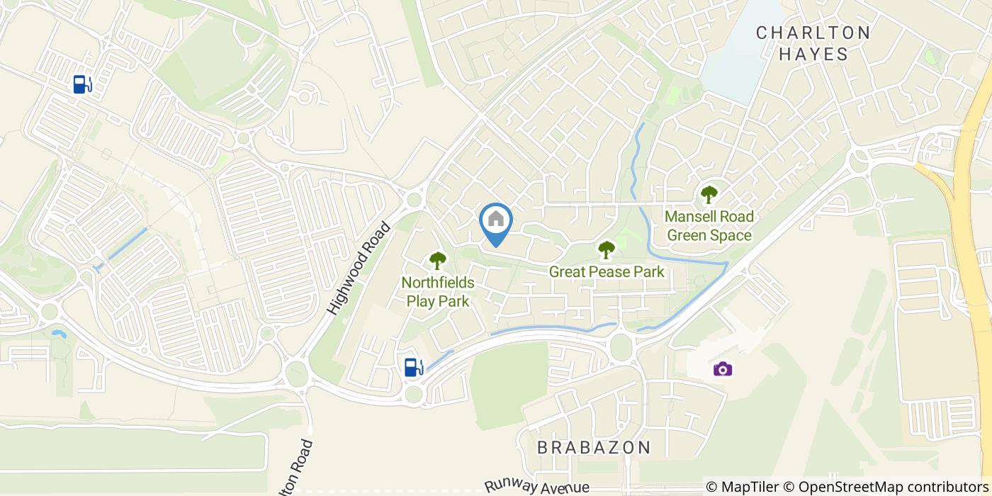 2 Bed Flat, Great Pease Park, BS34