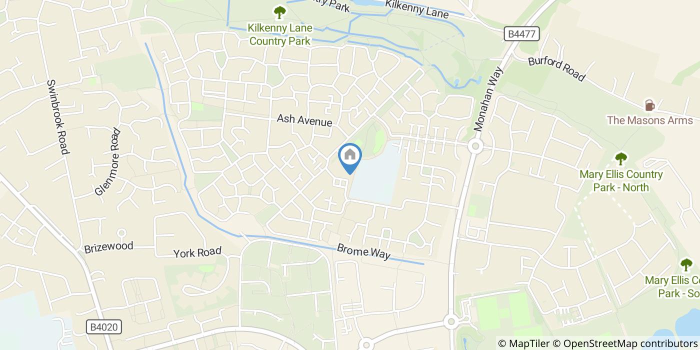 2 Bed Flat, Thornhill Close, OX18