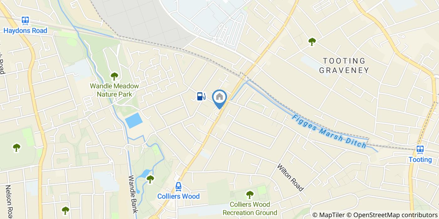 2 Bed Flat, High Street Colliers Wood, SW19