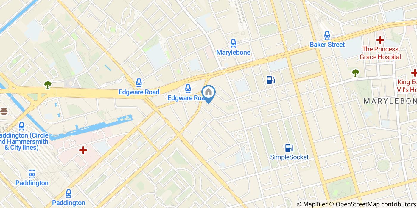 1 Bed Flat, Homer St, W1H