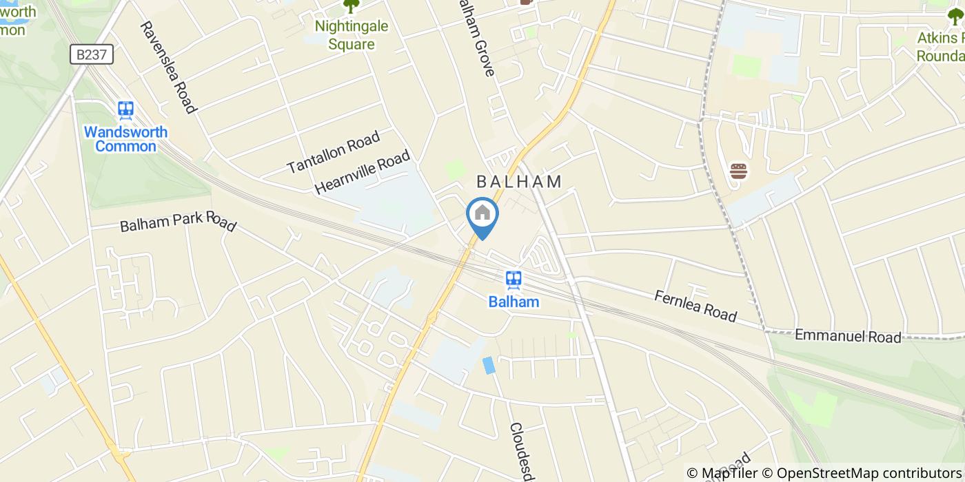 2 Bed Flat, Balham High Road, SW12